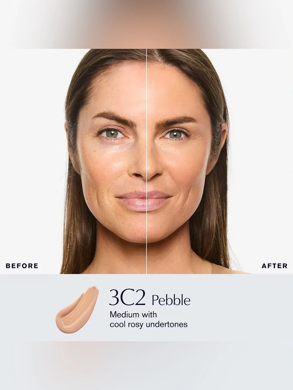 NEW✅ Estée Lauder Double Wear Stay-in-Place Foundation • 3C2 Pebble • New In Box - Picture 4 of 12